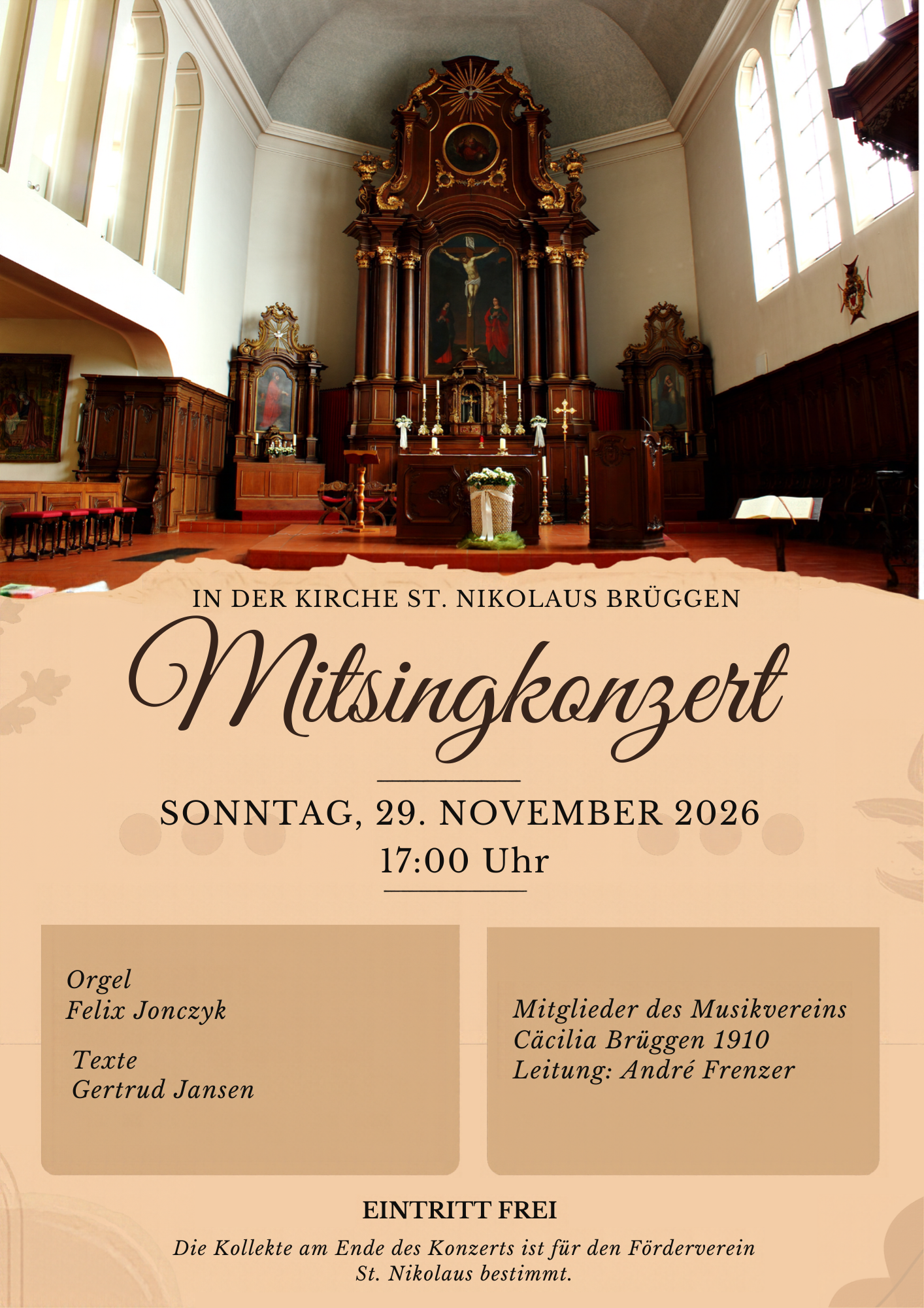 Mitsingkonzert Brüggen