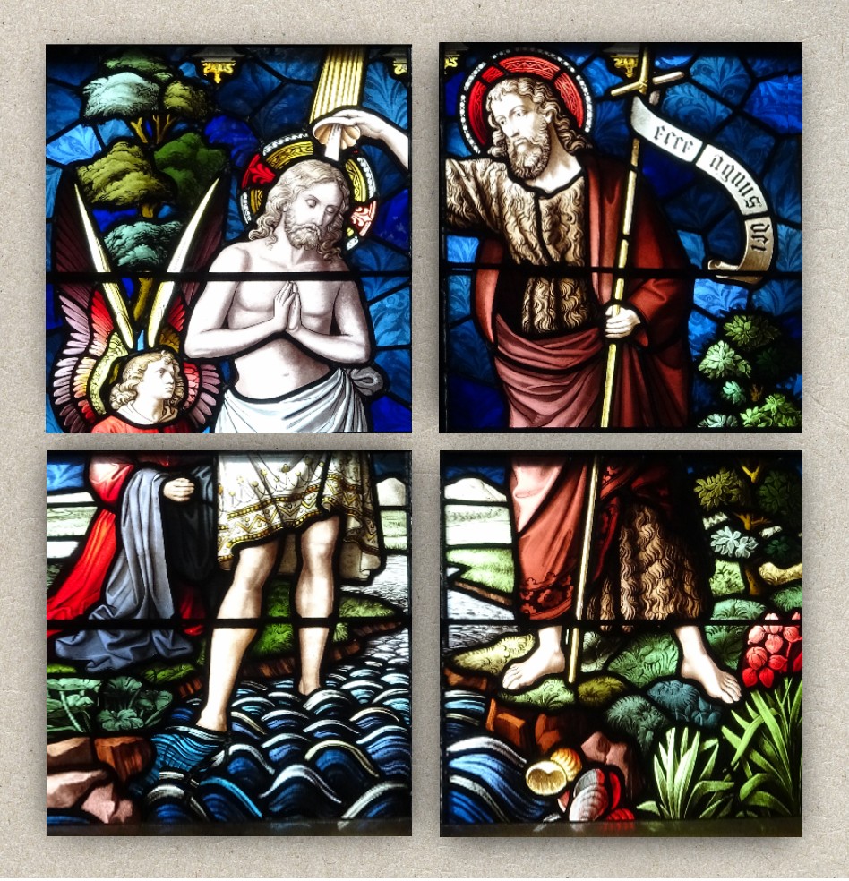 Fenster über der Taufkapelle
