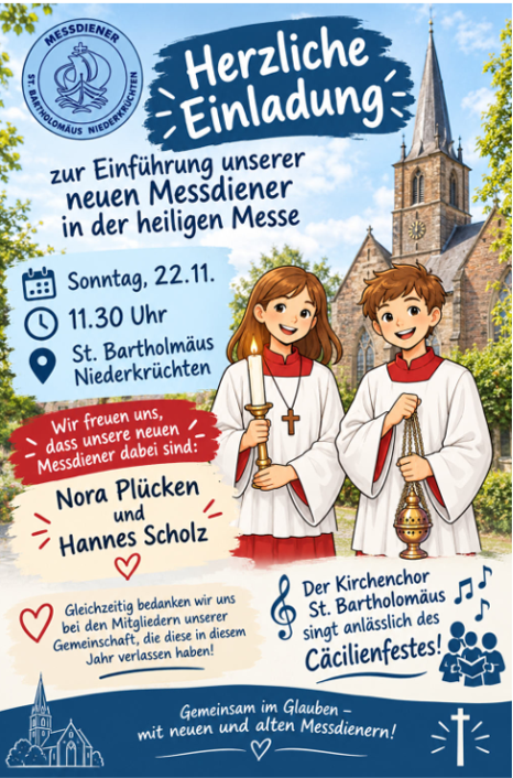 Messdienereinführung Niederkrüchten