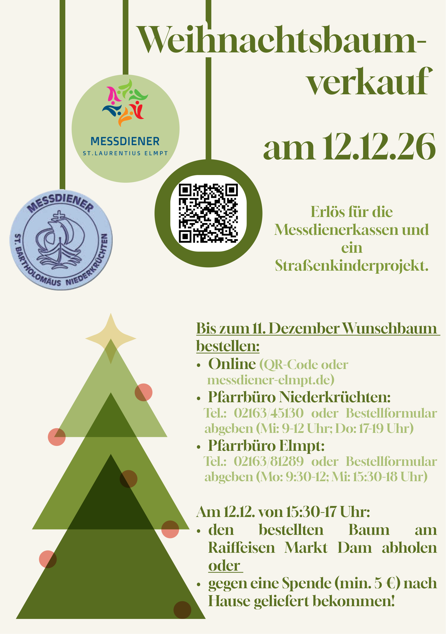 Weihnachtsbaumaktion