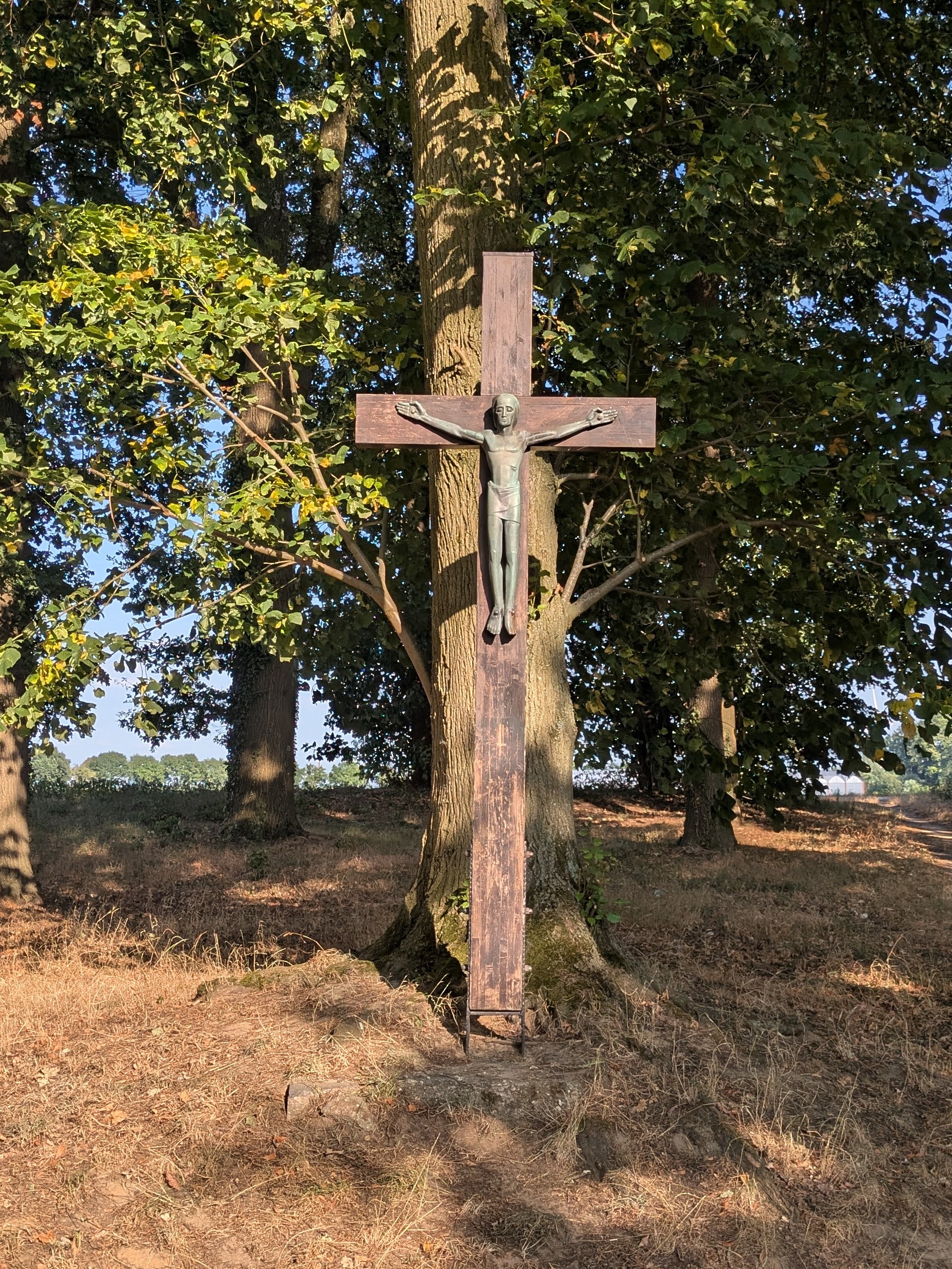 Wegekreuz dicker Herrgott Dorfstraße Elmpt