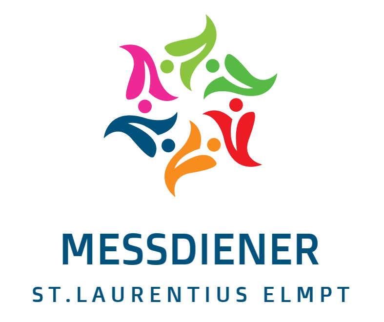 Logo mit Menschen Hintergrund